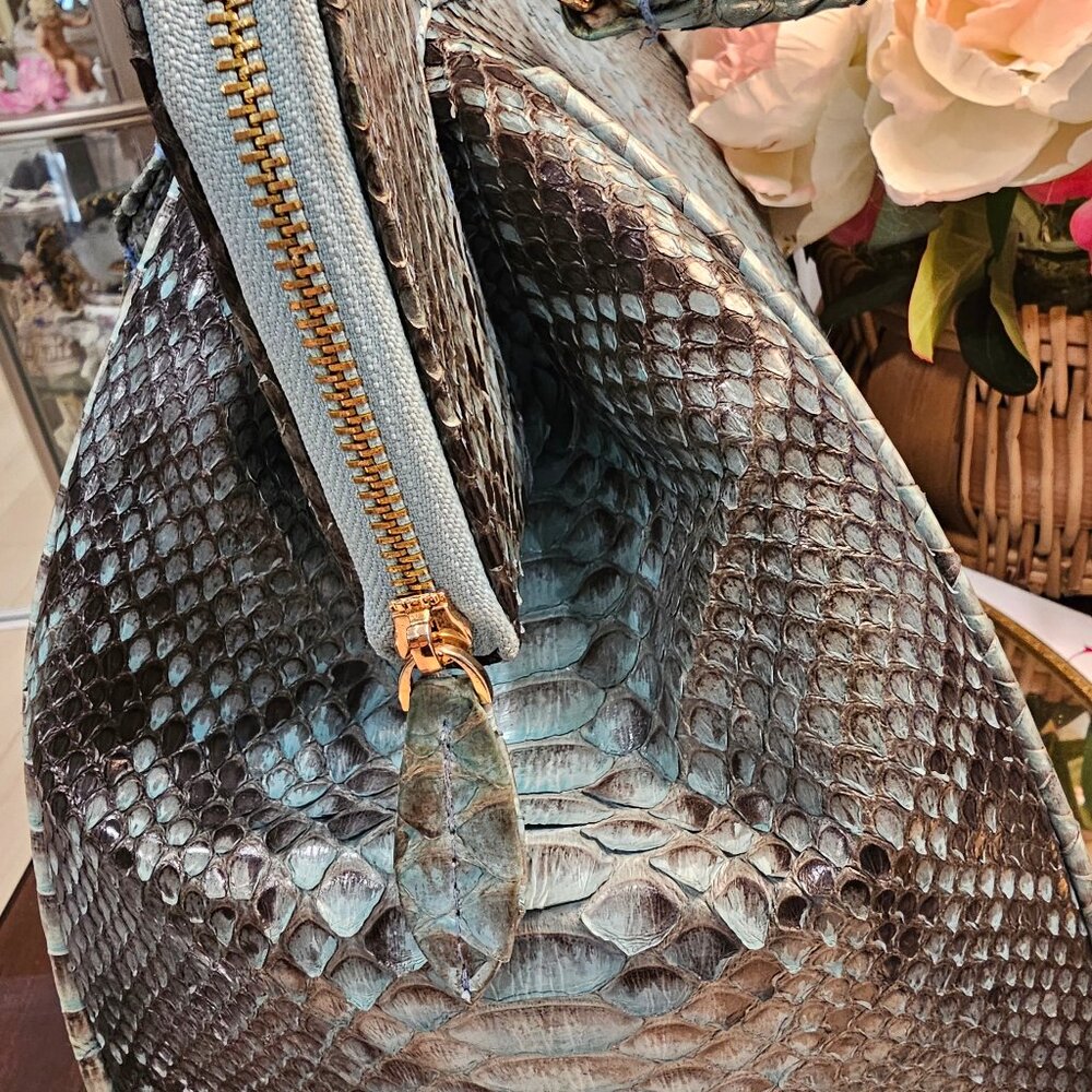 Pelle Python Collection Large Bag - image 8
